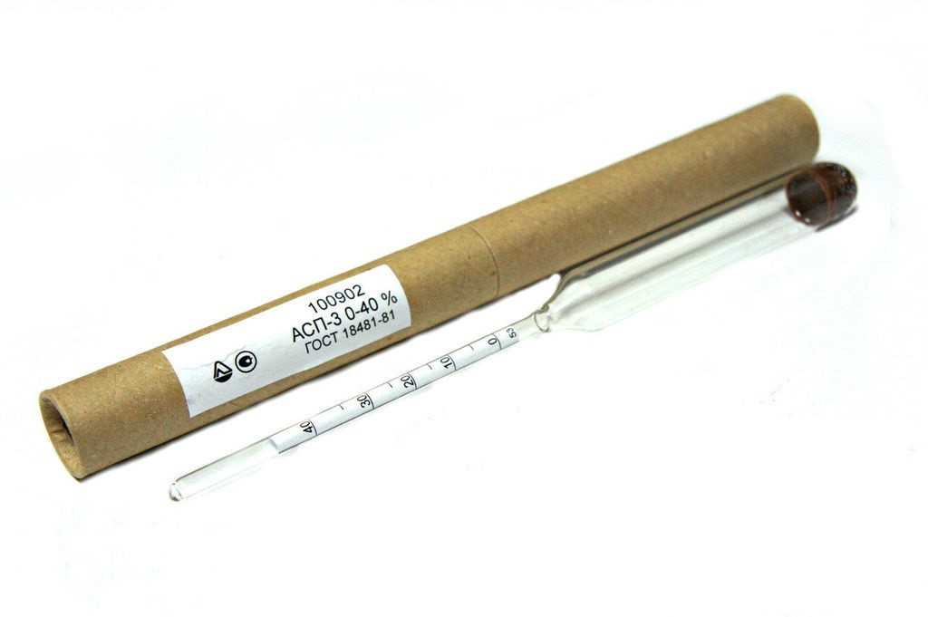 Ареометр 0-40° АСП-3