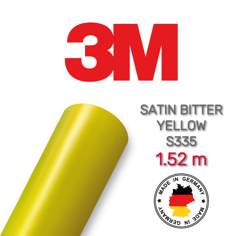 3M 1080 Satin Bitter Yellow S335