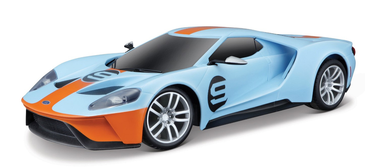 Автомодель Maisto Ford GT зі світлом і звуком синій (81238 blue/orange)