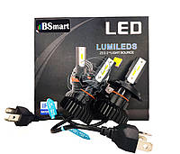 Светодиодные LED авто лампы BSmart X5 H4 50Вт Luxeon ZES 12-24В