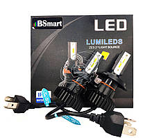 Світлодіодні LED авто лампи BSmart X5 H4 50Вт Luxeon ZES 12-24В