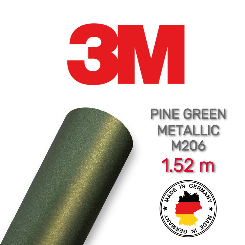 3M 1080 Matte Pine Green Metallic М206