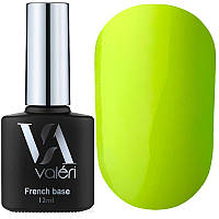 Valeri French Base № 41 Neon - неоновая цветная база (лаймовый, неон), 12 мл