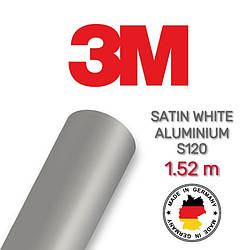 3M 1080 Satin White Aluminium S120