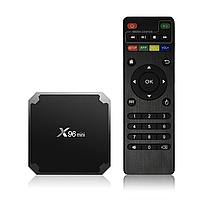 Смарт тв-приставка X96 mini 1/8Gb Smart TV Android 9