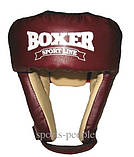 Шолом боксерський (для боксу) BOXER, зверху шнурівка, вініл, різн. кольору, L, фото 3