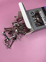 Затискачі для волосся, металеві в коробці