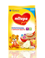 Каша Milupa (Милупа) мультизлакова молочна з сумішшю фруктів для дітей від 7-ми місяців 210г