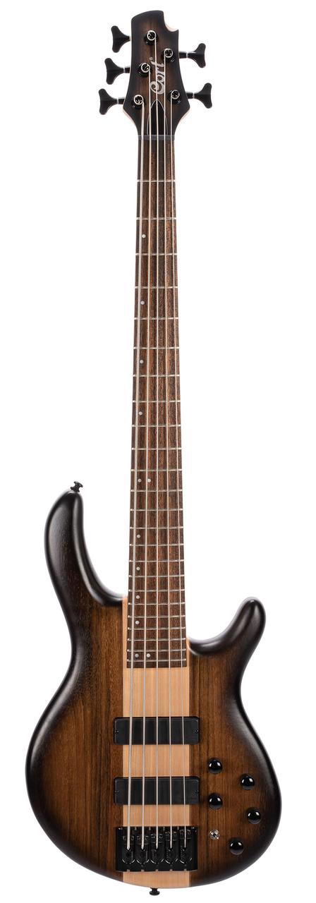 Бас-гітара CORT C5 Plus OVMH (Antique Brown Burst)
