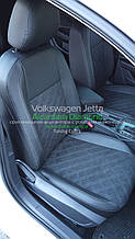 Чохли з алькантарою для Volkswagen Jetta 7 USA. Відео-огляд.