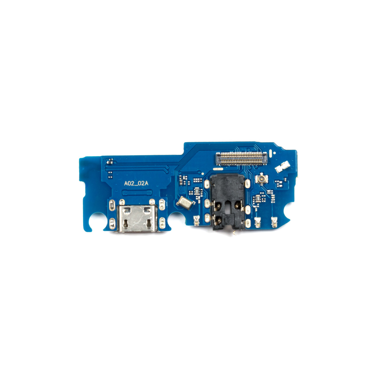 Нижня плата SAMSUNG A022 Galaxy A02 (2021) з роз'ємом живлення та компонентами
