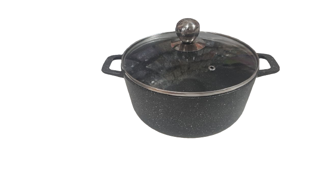 Каструля гранітна з кришкою 4 л Empire EM-7351, фото 1