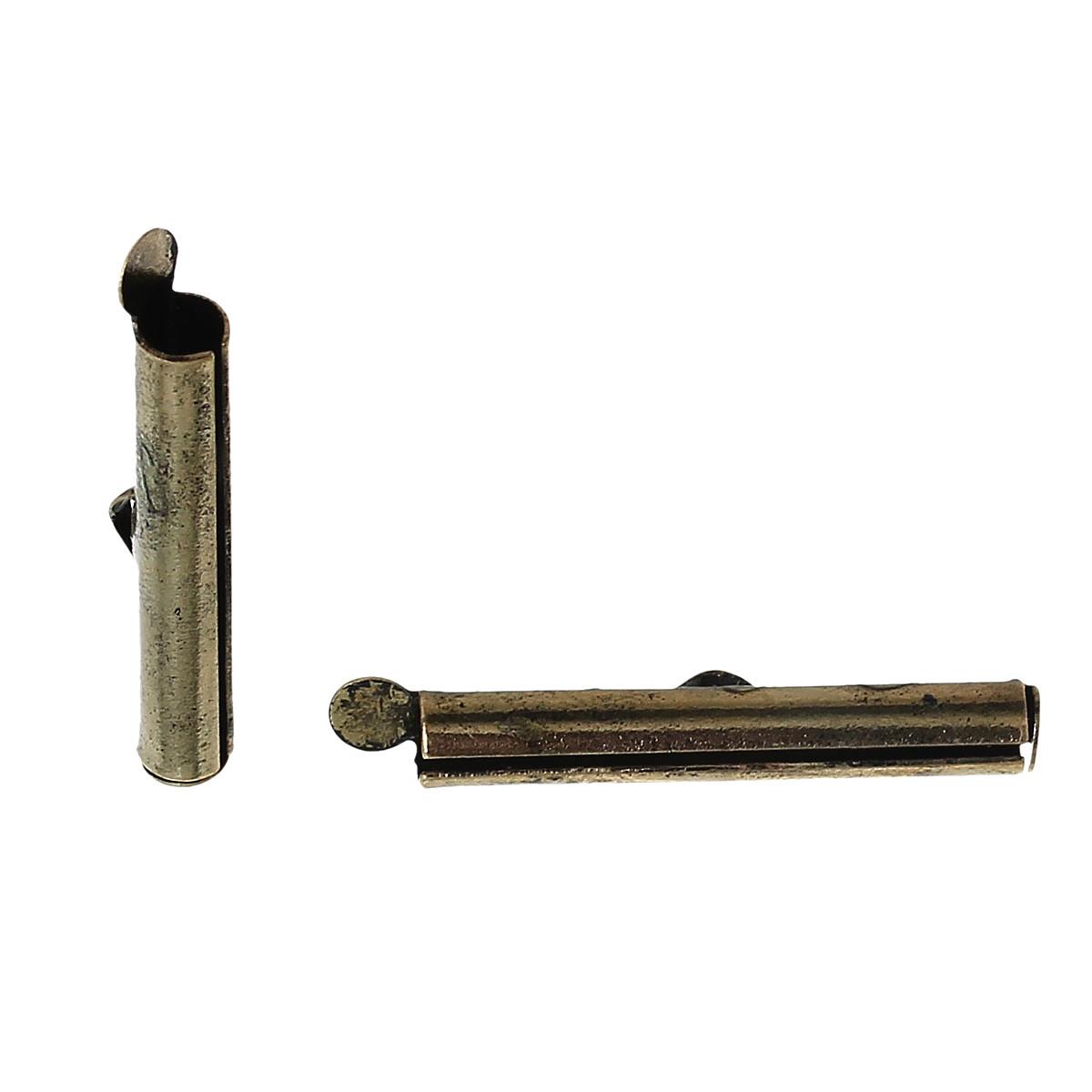 Затиск-кінцевик Finding Циліндр 3.2 мм Антична бронза 30 мм x 6 мм