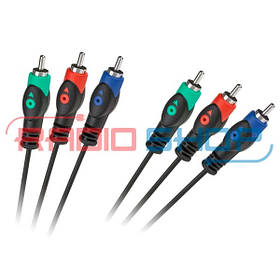 Кабель 3RCA-3RCA Component 1m economic