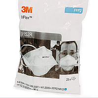 3М VFlex 9152E, FFP2 (паковання 25 шт.)