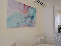 Картина в интерьере столовой нашего покупателя.