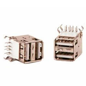 Гніздо USB A подвійне