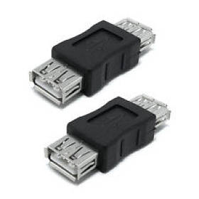 Перехідник USB гніздо А-гнездо А