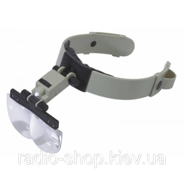 Бінокуляр Magnifier MG81002 з led-підсвіткою (x1,2; х1,8; x2,5; х3,5), фото 1
