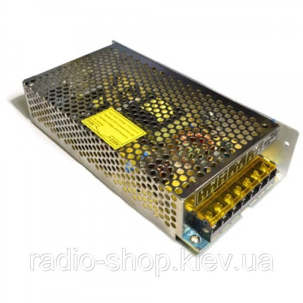 Блок живлення 12V 25A, мет.корпус