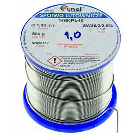 Припій Cynel Sn60Pb40 1 mm (500 g)