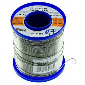 Припій Cynel Sn60Pb40 0.70 mm (1kg)