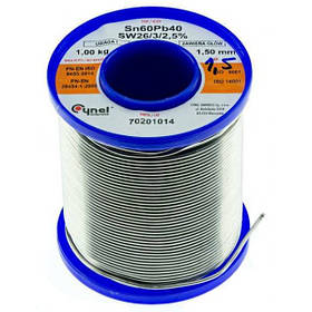 Припій Cynel Sn60Pb40 1.5mm (1kg)