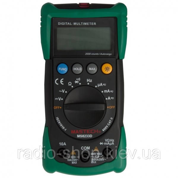Мультиметр універсальний Mastech MS8233D