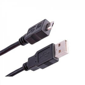 Кабель micro USB — USB 1.8 м чорний CA-101