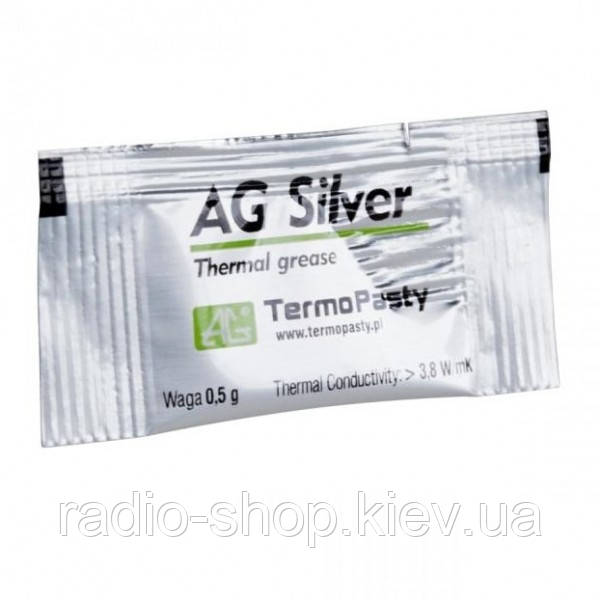 Термопаста Silver 0,5g AG