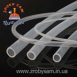 Силіконова трубка прозора 14 * 18 мм харчова термостійка, шланг силіконовий., фото 2