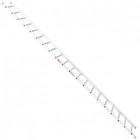 Драбина алюмінієва приставна 20 щаблів 5,64 м INTERTOOL LT-0120