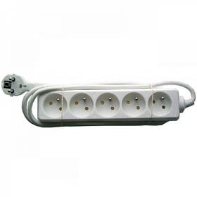 Подовжувач мережевий 5 гнізд 1.5 м