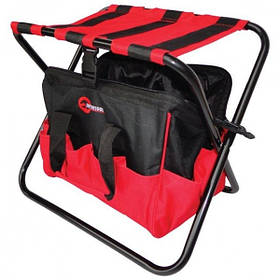 Складаний стілець з сумкою, універсальний, до 90 кг 420 мм x 310 мм x 360 мм INTERTOOL BX-9006