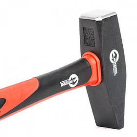 Молоток 1000 г, ручка з фібергласу INTERTOOL HT-0210