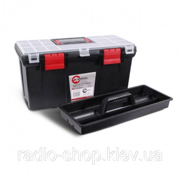 Ящик для інструментів — 20,5" 508x247x241 мм INTERTOOL BX-0205