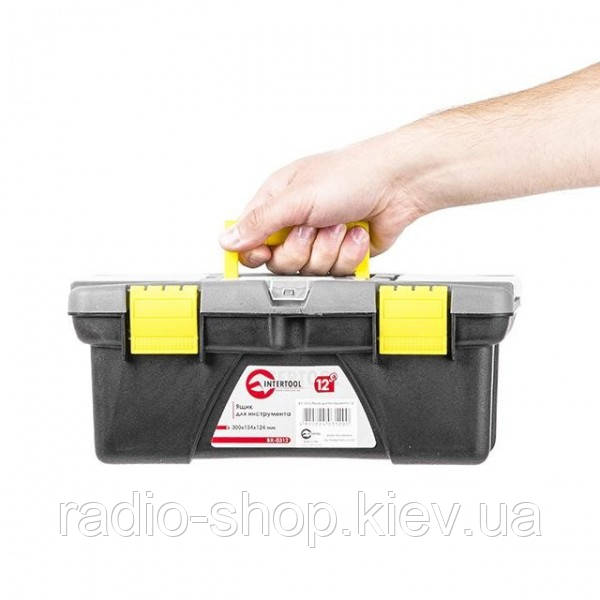 Ящик для інструменту 12' 300*154*124мм INTERTOOL BX-0312