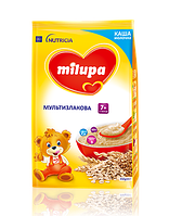 Каша Milupa (Милупа) молочная мультизлаковая для детей от 7-ми месяцев 210гр