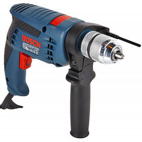 Дриль ударний 600 Вт, 2800 об./хв, GSB 13 RE БЗП BOSCH (0601217100)