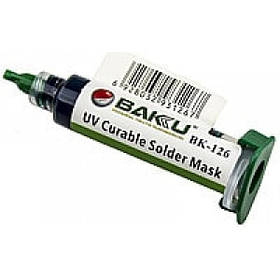 Лак ізоляційний BAKU BK-126, у шприці, 8 г (UV Curable Solder Mask for PCB)
