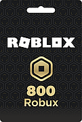 Roblox Gift Card: 800 Robux