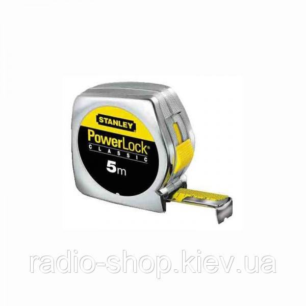 Рулетка 5 м х 19 мм Powerlock з пластмасовим корпусом 0-33-194 Stanley