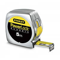 Рулетка 5м х 25мм Powerlock с пластмассовым корпусом 0-33-195 Stanley