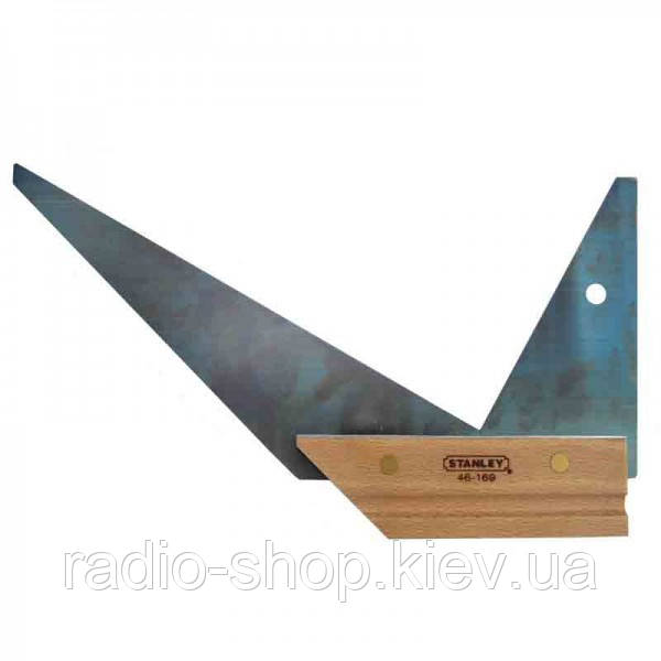 Косинець професійний подвійний (вуглі 45, 60 90 град) 1-46-169 Stanley, фото 1