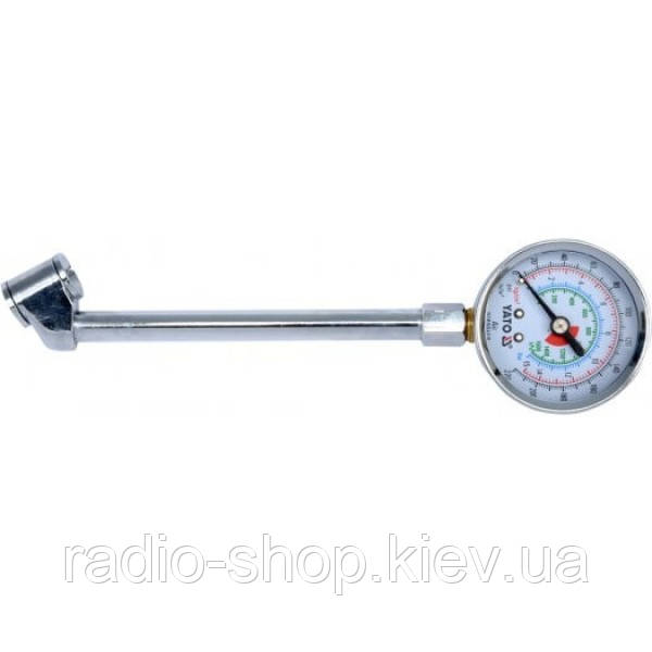 Манометр до коліс вантажних авто YATO YT-24301, фото 1