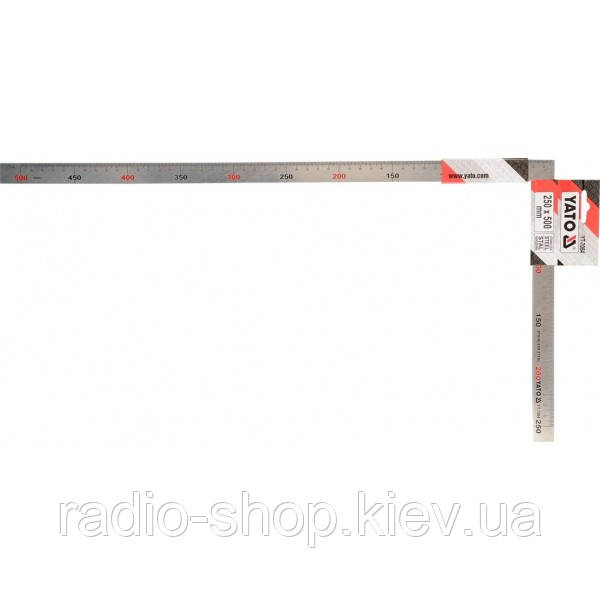 Куточок алюмінієвий прямокутний YATO YT-7084