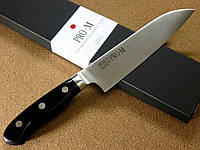Японский нож Сантоку 17 см. Kanetsugu PRO-М 7003 (Япония), Cталь Daido 1K-6, Рукоять Pakkawood.