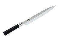 Нож для нарезки Янагиба 240 мм. Kanetsugu Hocho 4022 (Япония), Cталь Daido 1K-6, Рукоять ABS пластик, сталь.