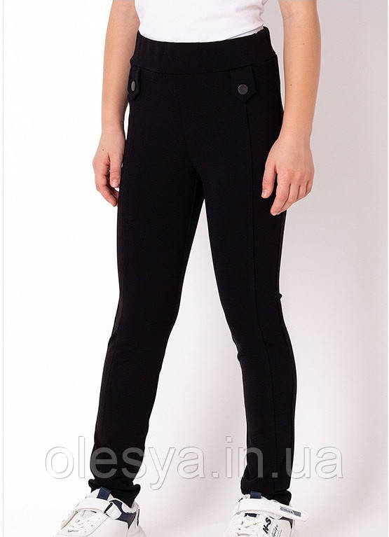 Лосини Легінси для дівчинки Мевіс 3778 Розміри 116 чорний, фото 1