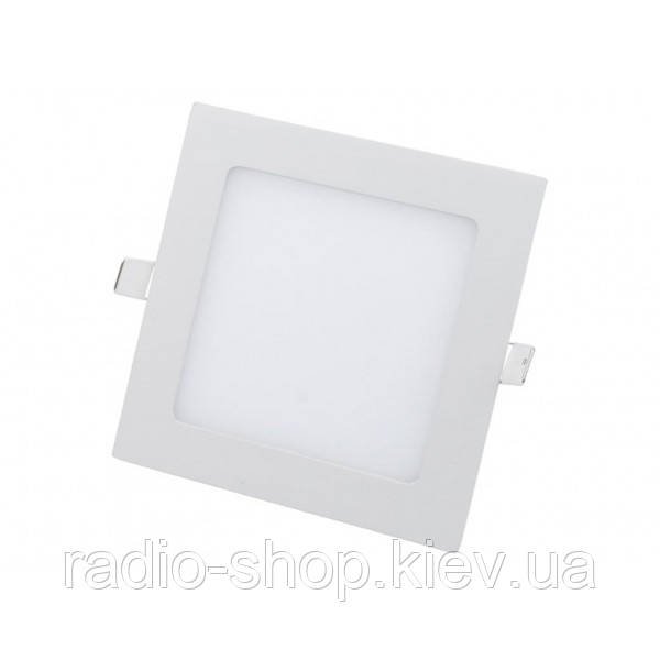 Світлодіодний світильник Down Light 9 W квадратний Warm White